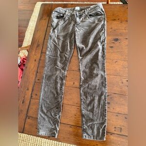 Closed size 31” velour Italian pants worn in but not worn out. Priced to sell!